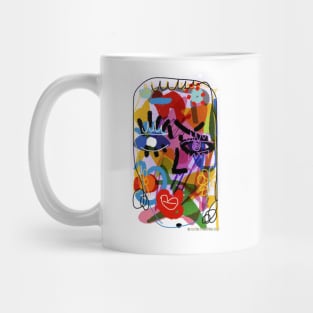 Digital Drawing "FACE" Mug